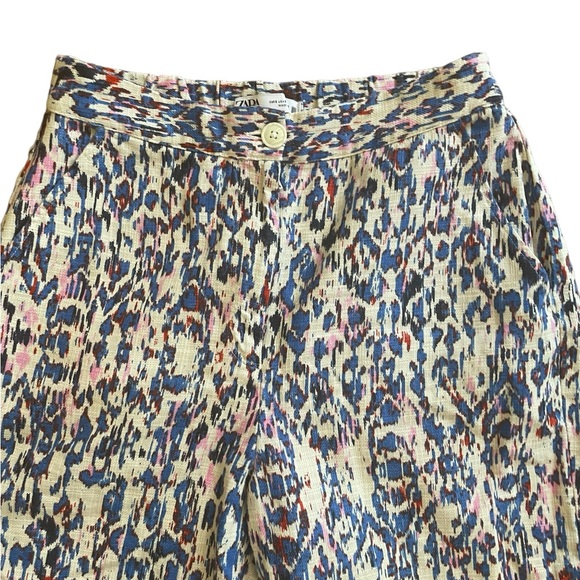 ZARA Patterned Bohemian Balloon Pants - Picture 2 of 13